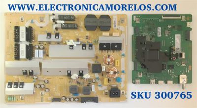 KIT DE TARJETAS PARA TV SAMSUNG / NUMERO DE PARTE UN85TU8000F / MAIN BN94-15418G / BN41-02756B / BN94-15418G / BN97-16662X / 010221913257 / FUENTE BN4401065B / L82S6N_THS / BN41-01065B / PANEL CY-BT085HGHV1H / DISPLAY ST8461D01-2 / MODELO UN85TU8000FXZA